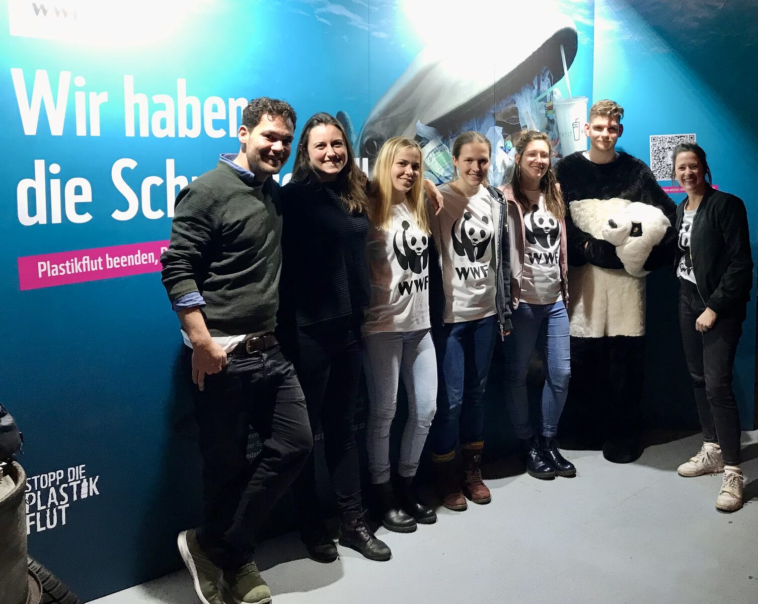 WWF-Roadshow „Stoppt die Plastikflut“: Eindruck von einer der 13 Tourstationen